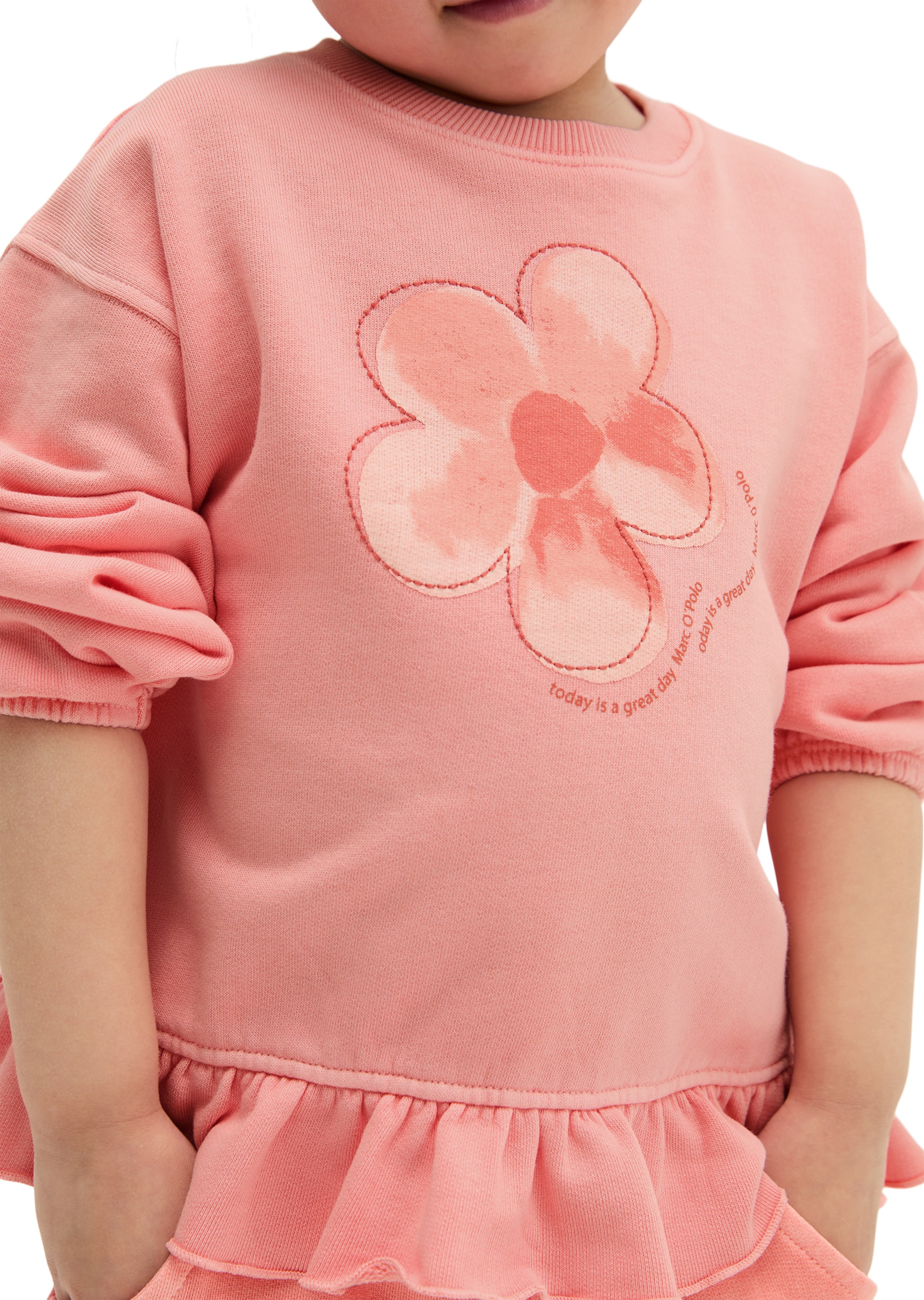 Sweat-shirt Marc O'Polo en rouge