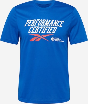 Reebok Sport Funksjonsskjorte i blå: forside