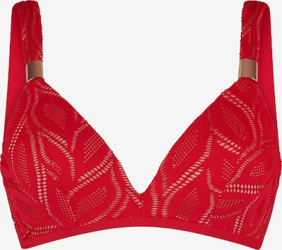 Sutien costum de baie LingaDore pe roșu, Vizualizare produs