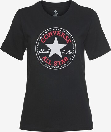 CONVERSE Shirt in Schwarz