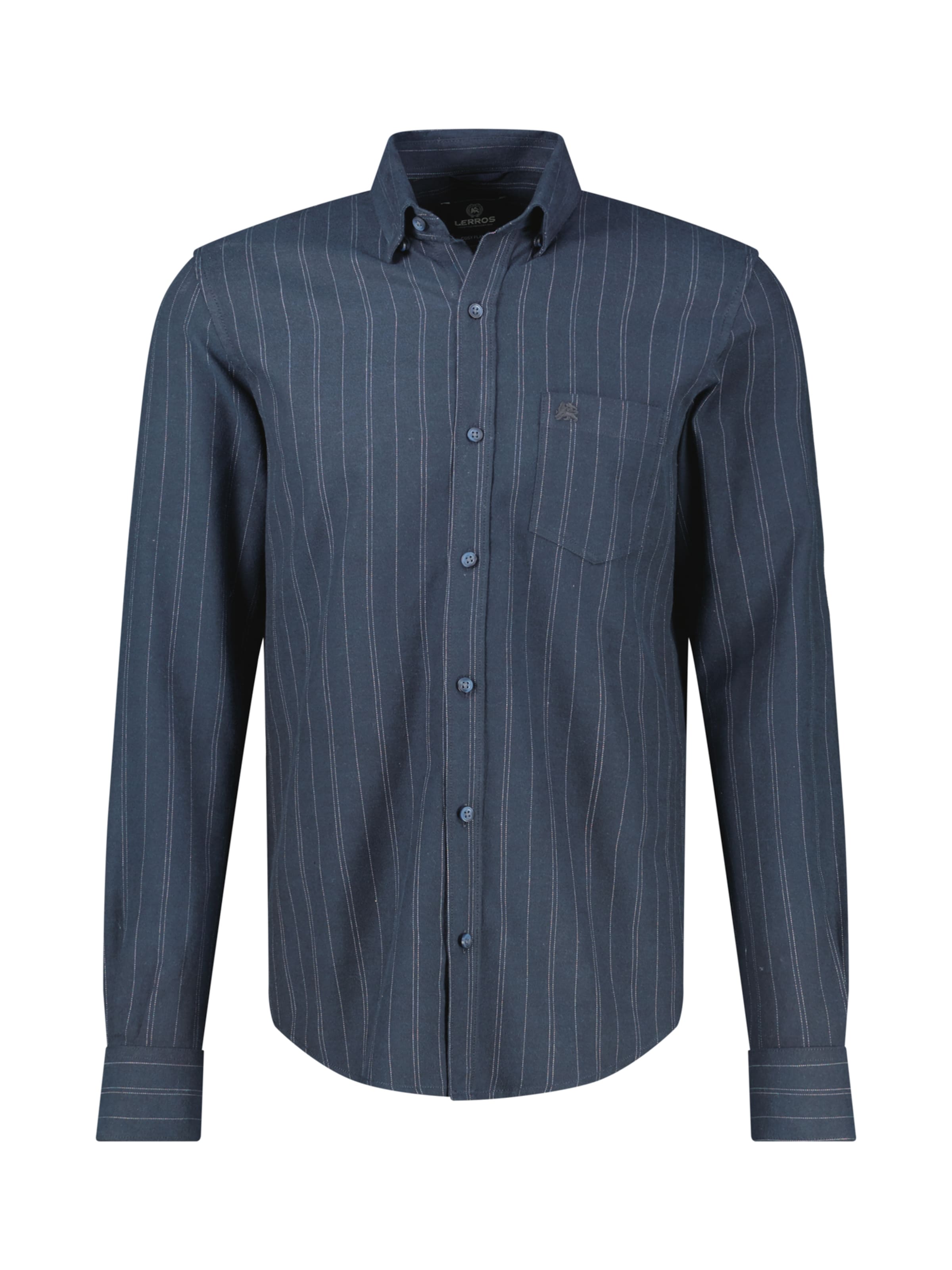 LERROS Business Shirt in Blue: front