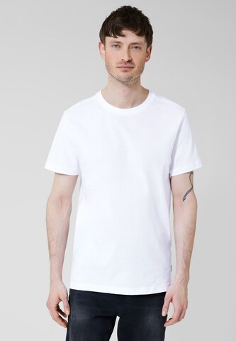 Street One MEN Basic T-Shirt in Weiß: predná strana