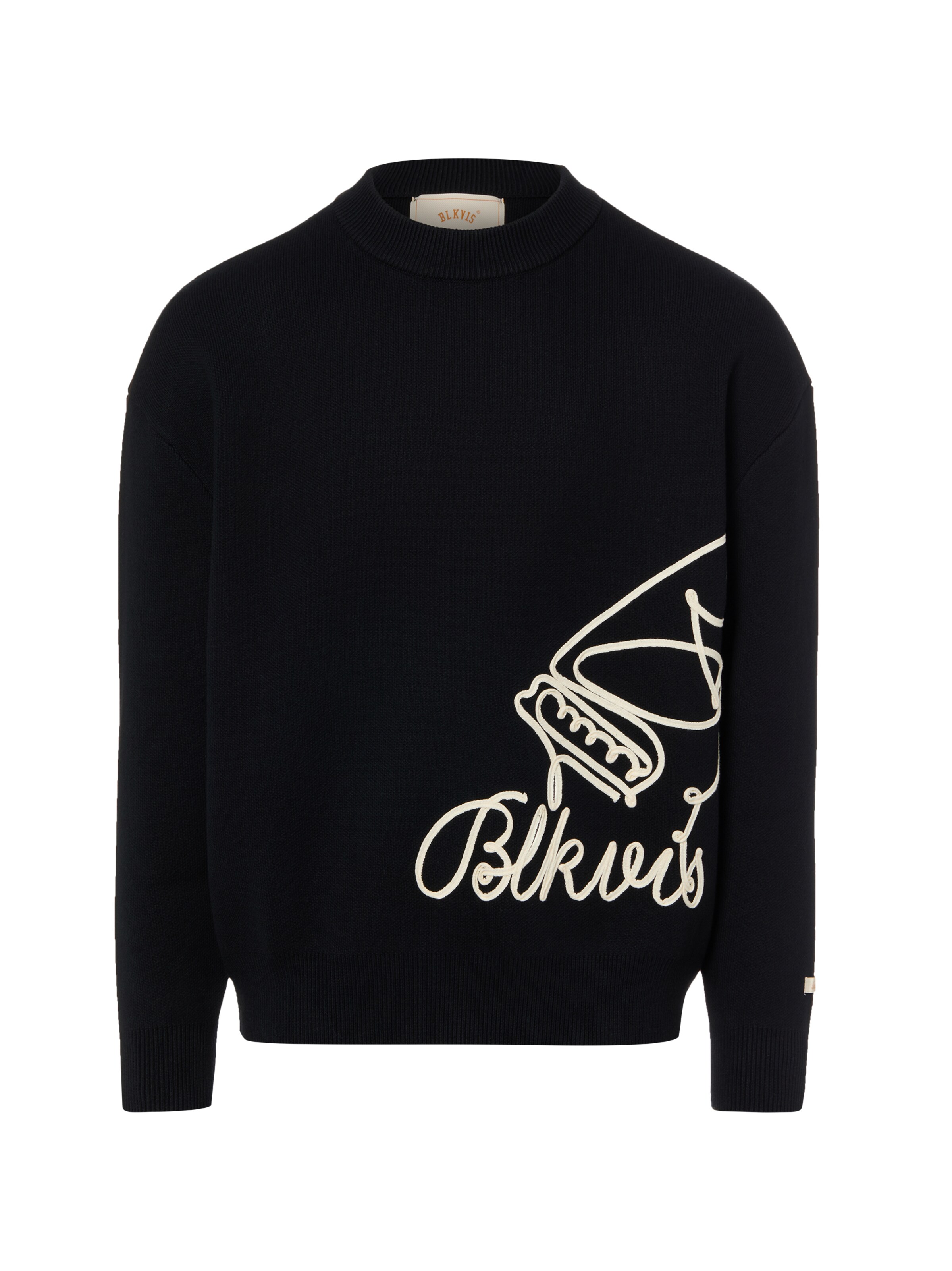 BLKVIS Pullover in Schwarz: Vorderseite