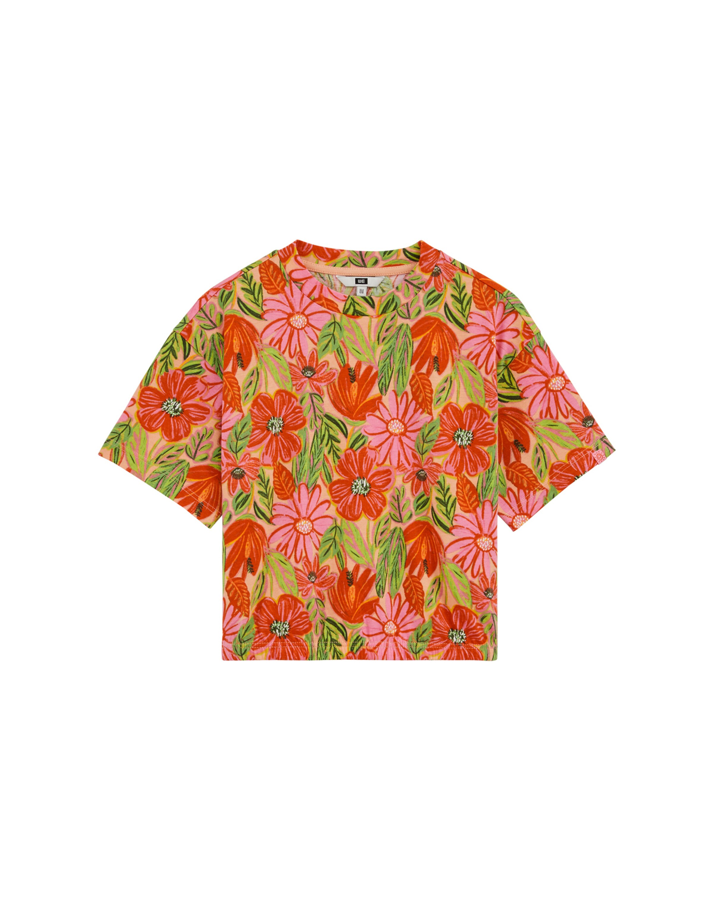 WE Fashion Tričko - Ružová: predná strana