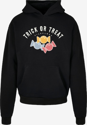 F4NT4STIC Sweatshirt 'Trick Or Treat Halloween' in Schwarz: Vorderseite