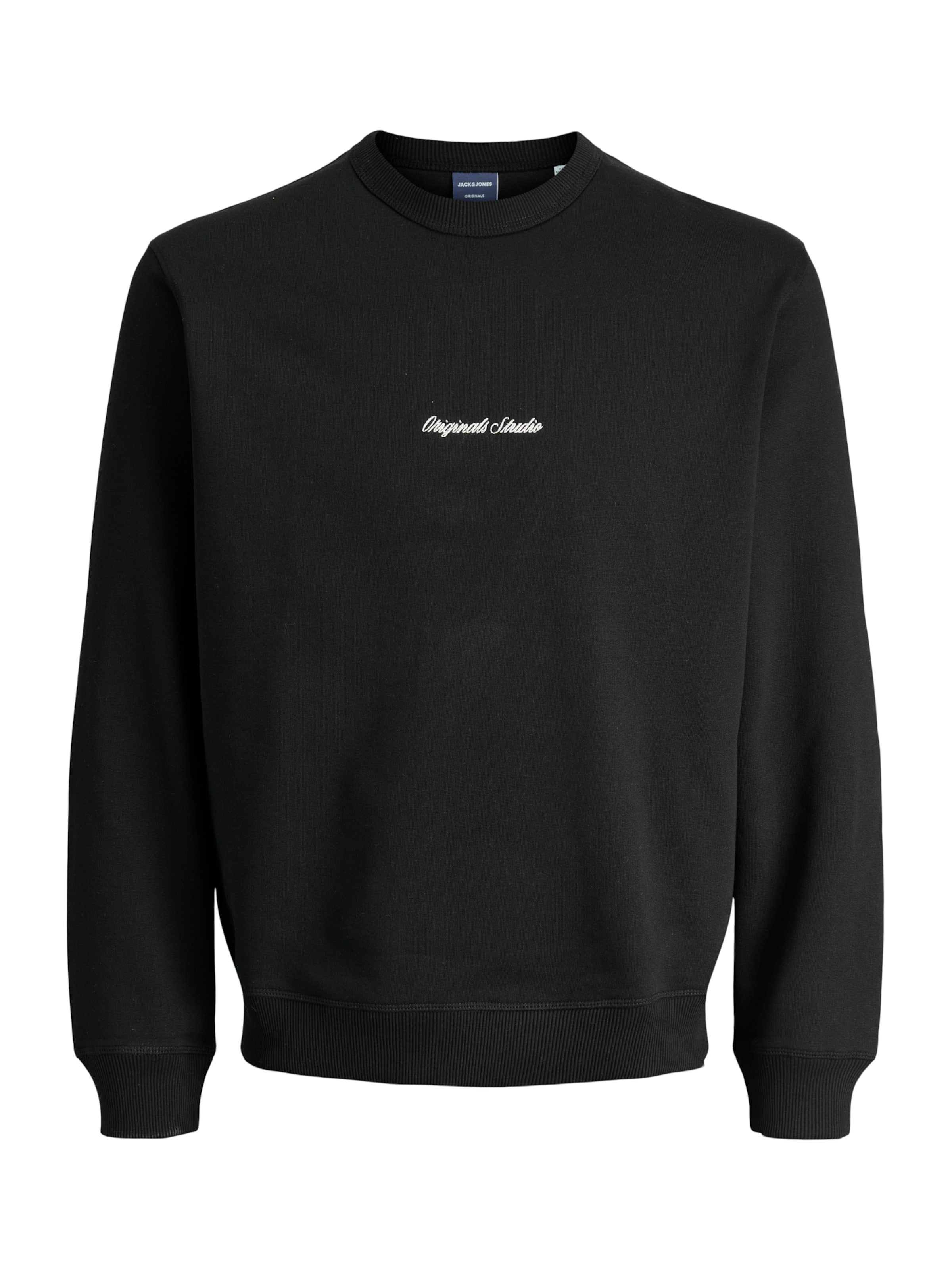 JACK & JONES Sweatshirt 'JORNORREBRO' in Black: front