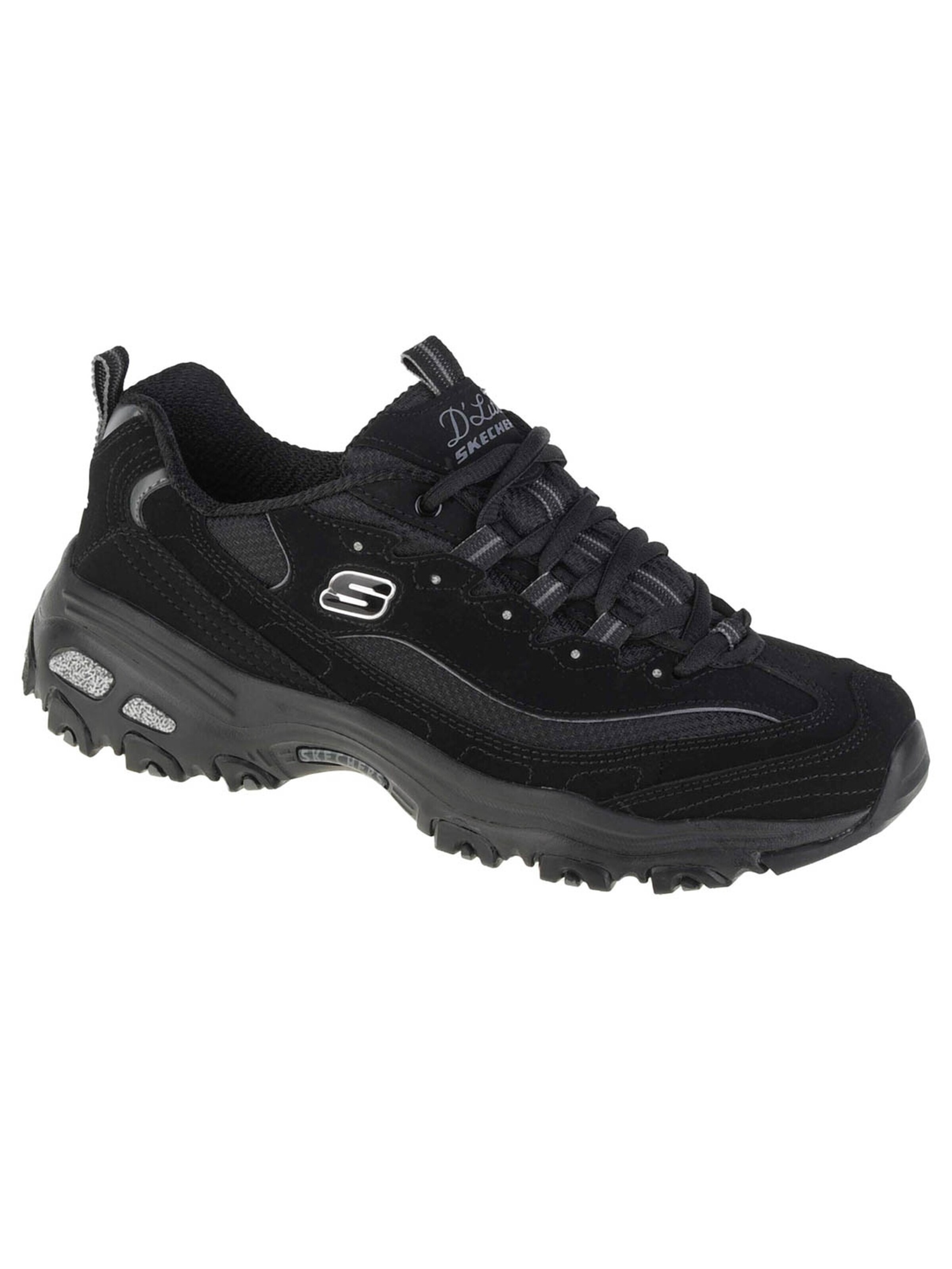 SKECHERS Sports shoe 'Skechers D'Lites - Biggest Fan' in Black: front