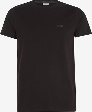 T-Shirt Calvin Klein en noir : devant