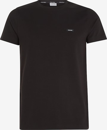 T-Shirt Calvin Klein en noir : devant