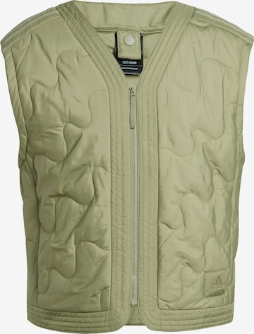 ADIDAS SPORTSWEAR - Chaleco deportivo 'Nuganic' en verde: frente