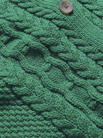 Cardigan 'Forest Ridge' Seasalt Cornwall en vert