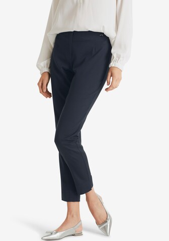 Marc Cain Slim fit Pants in Blue: front