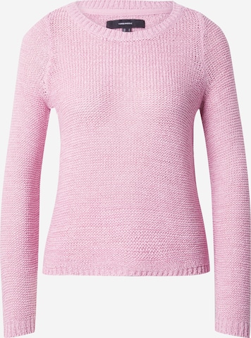 Pull-over 'CHARITY' VERO MODA en rose : devant