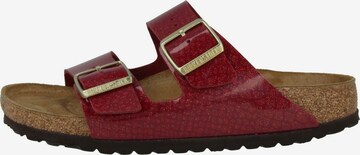 BIRKENSTOCK Pantolette 'Arizona' in Rot