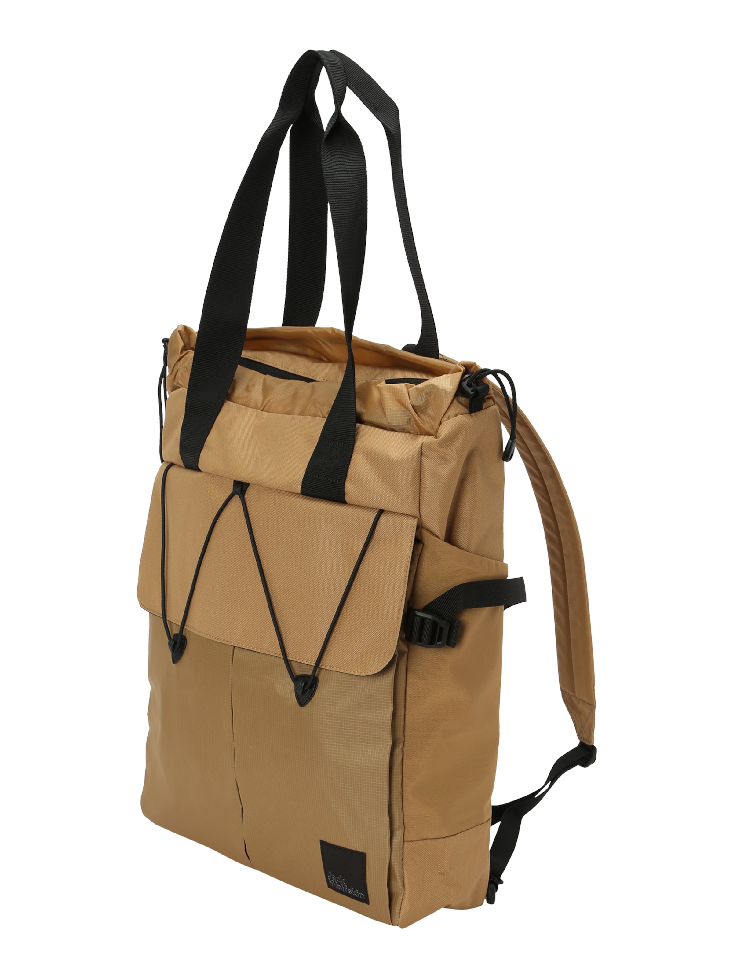 JACK WOLFSKIN Kabelka na rameno - Hnedá: predná strana