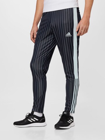 ADIDAS SPORTSWEAR Slimfit Sporthose 'Tiro' in Blau: predná strana