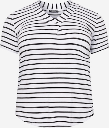 balts Trendyol Curve T-Krekls: no priekšpuses