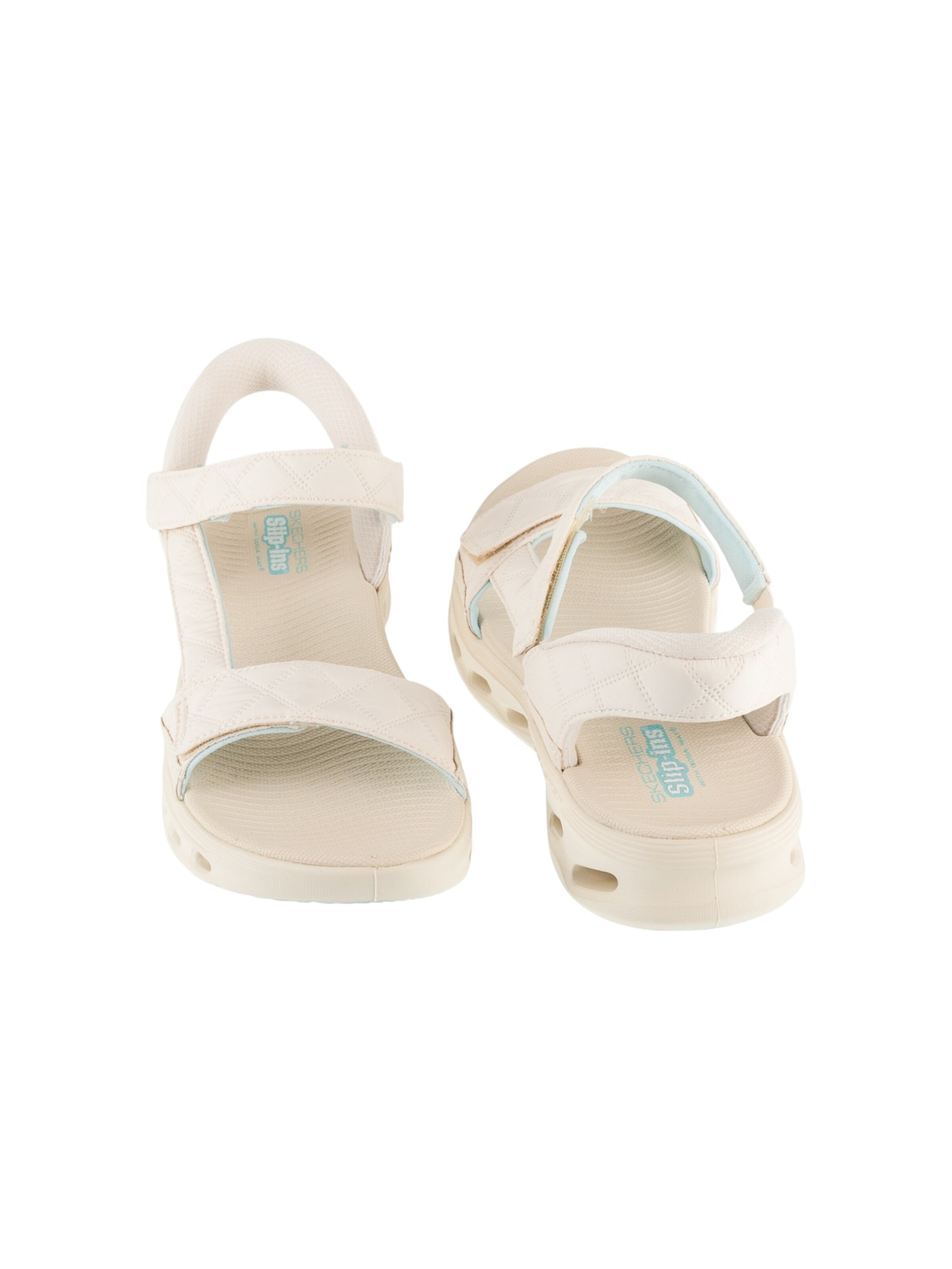 SKECHERS Strap sandal 'Skechers : GO Walk Glide-Step 2.0' in Beige