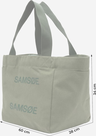 Samsøe Samsøe Shopper 'Salanita' in Groen