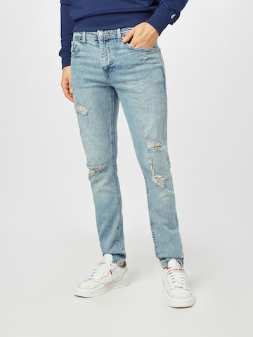 Cotton On Slimfit Jeans in Blauw: voorkant