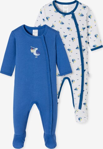 SCHIESSER Pajamas in Blue: front