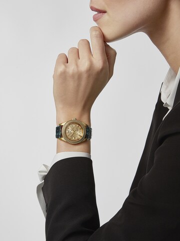 Philipp Plein Analoguhr in Gold: Vorderseite