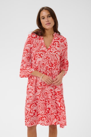 Robe 'KAEllen' Kaffe en rouge : devant