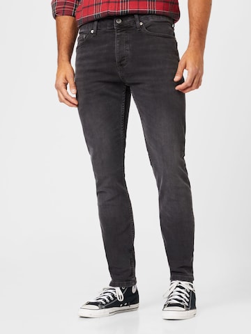 Skinny Jeans di TOPMAN in nero: frontale
