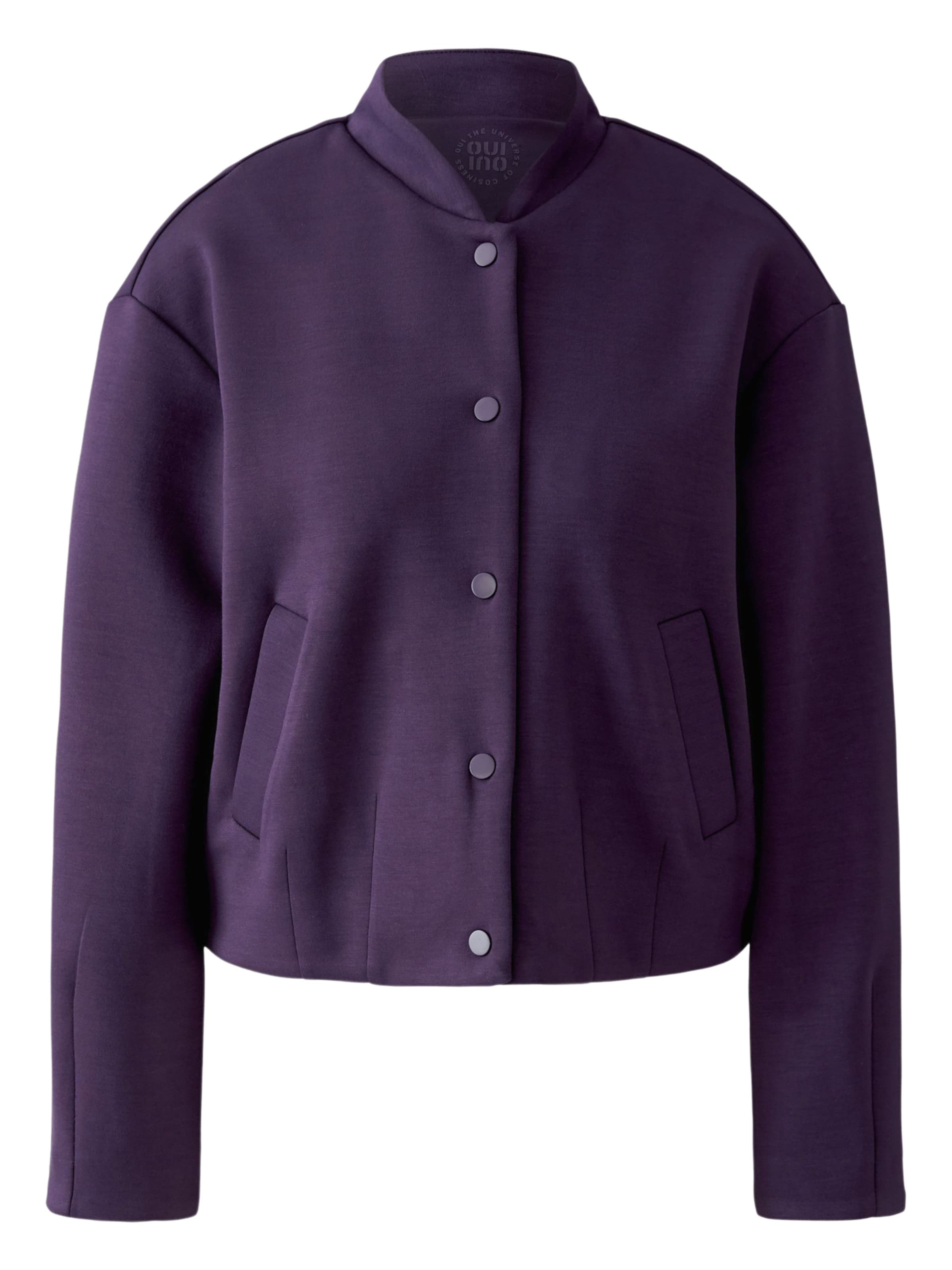 OUI Übergangsjacke in Lila: Vorderseite