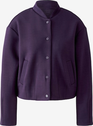 OUI Übergangsjacke in Lila: Vorderseite