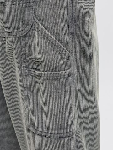 JACK & JONES Wide leg Broek in Grijs