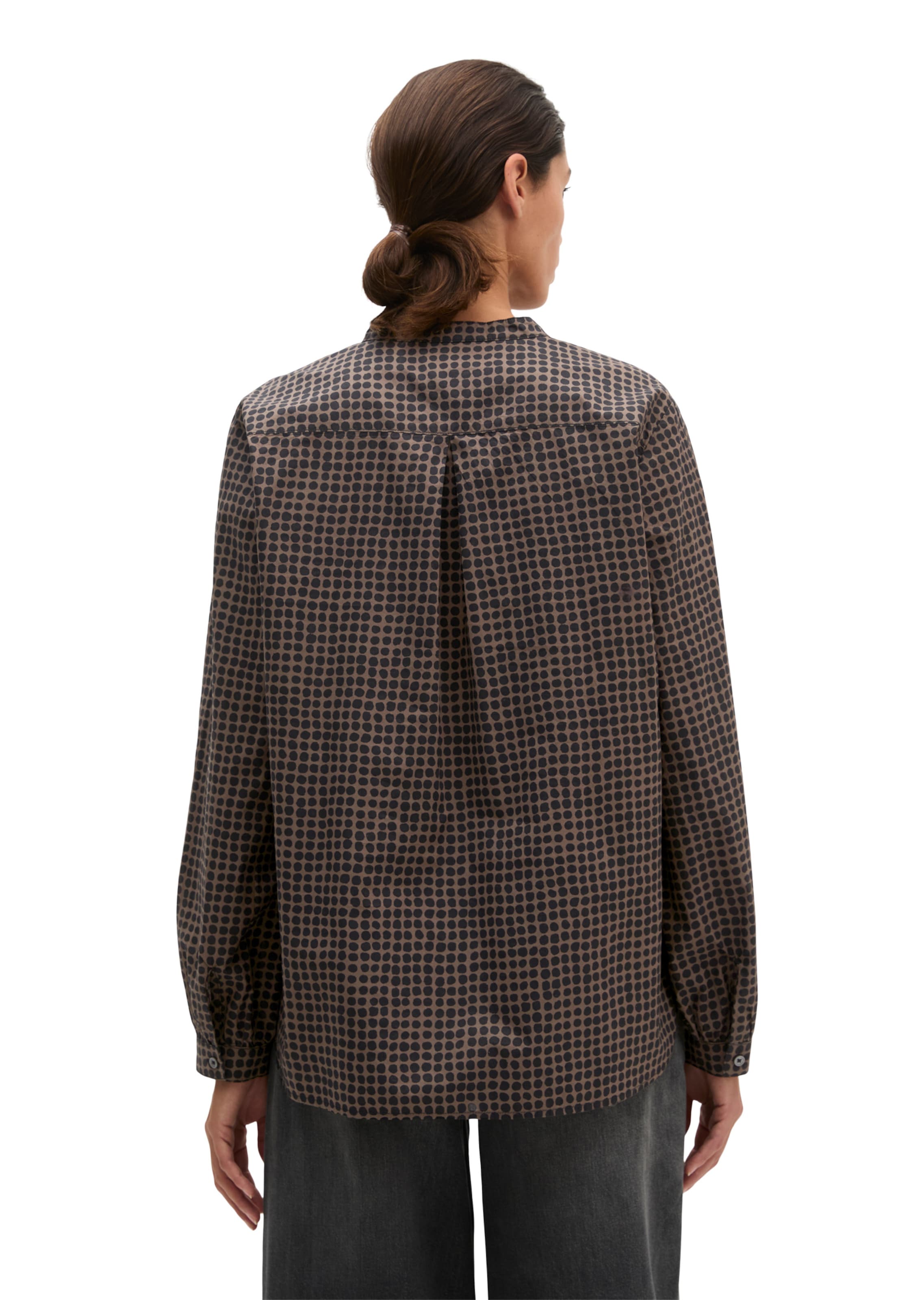 Marc O'Polo Bluse in Braun