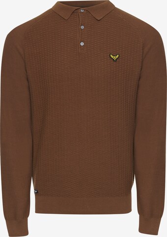 Threadbare Sweater 'Thorton' in Brown: front
