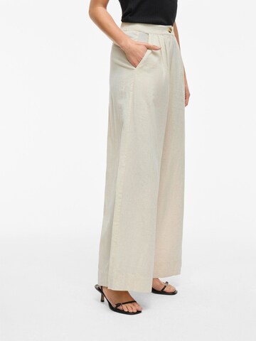 Wide Leg Pantalon 'VIEtni' VILA en beige