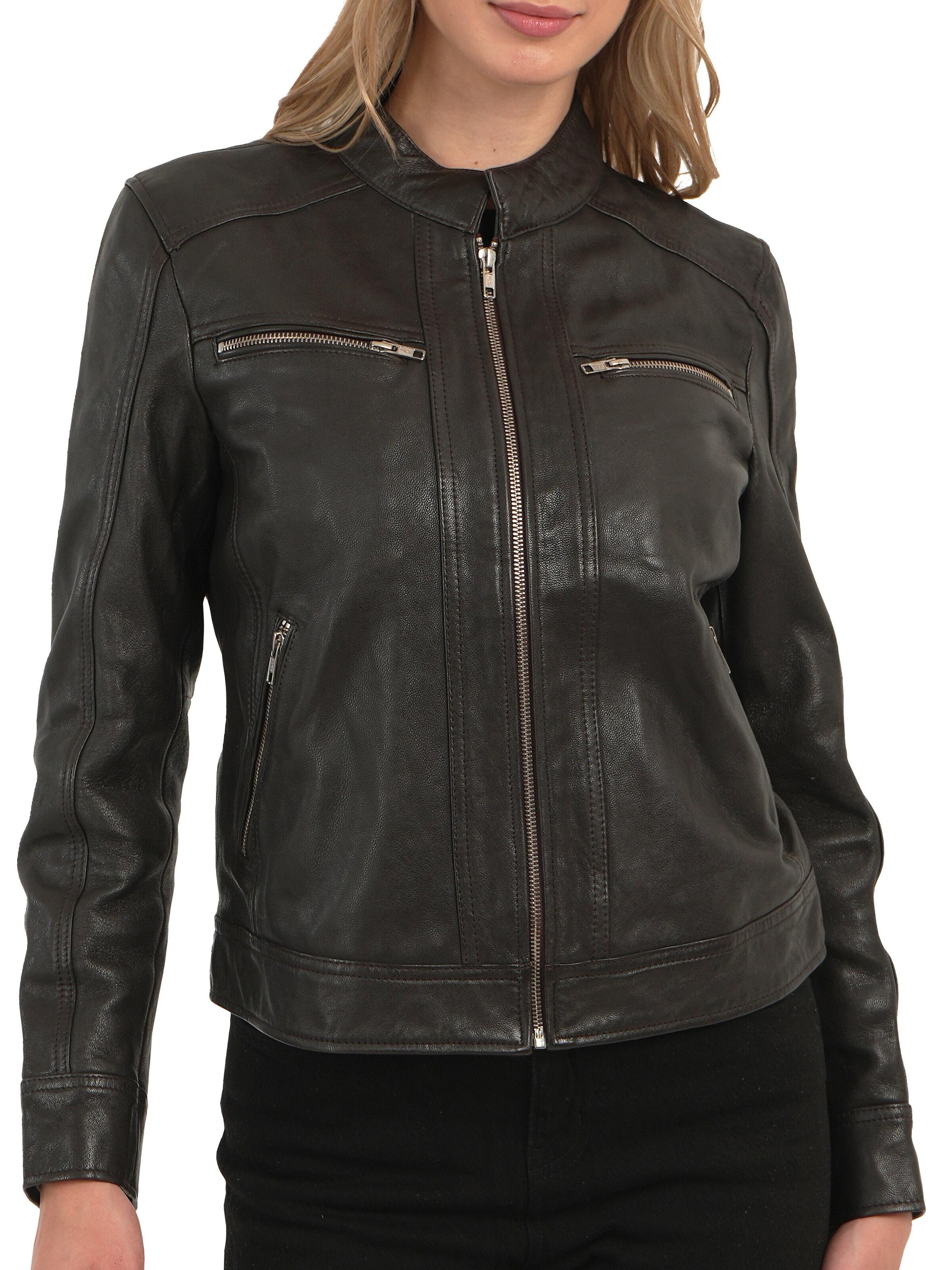 Chic and Clicks - Chaqueta de entretiempo 'Silhouette' en negro