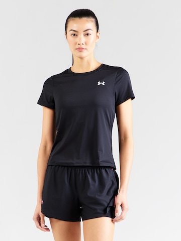 UNDER ARMOUR Performance Shirt 'Tech Mesh' in Black: front