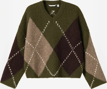 Pull-over ' Lai ' Noella en vert : devant