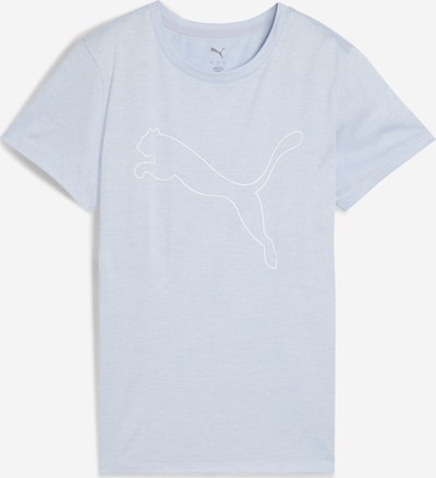 Sportiniai marškinėliai 'TAD ESSENTIAL' iš PUMA, spalva – šviesiai mėlyna / balta, Prekių apžvalga