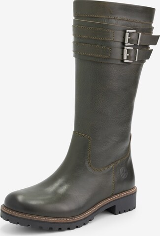 Travelin Boots 'Solstad ' in Green: front