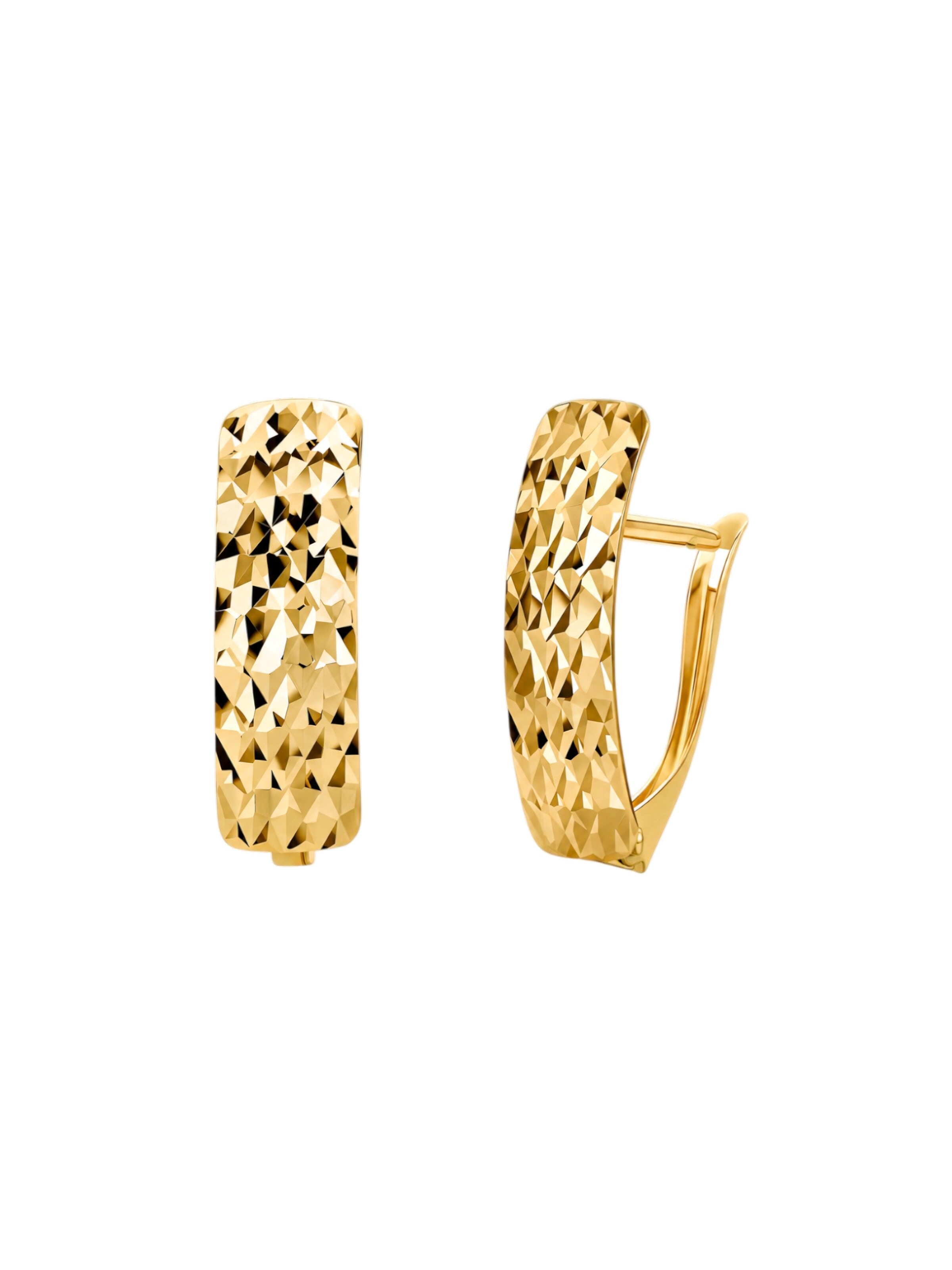 Vanlere - Pendientes en oro: frente