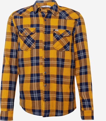 LTB Button Up Shirt 'Rohan' in Orange: front