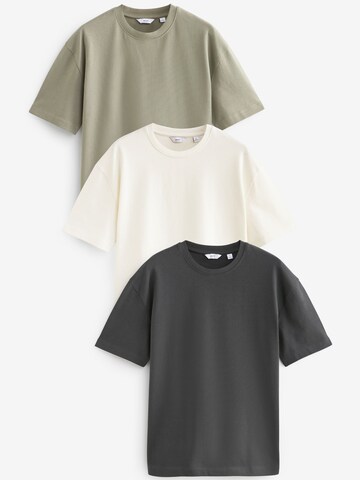 Next T-Shirt in Grau: Vorderseite