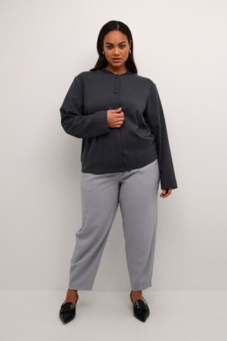 KAFFE CURVE Between-season jacket 'Merla' in Grey