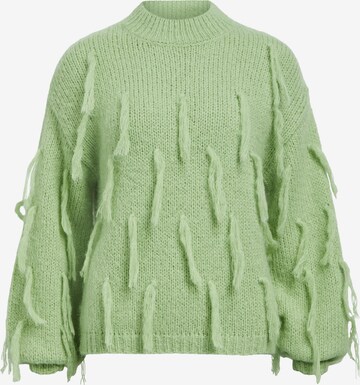 Pullover 'Sun' di OBJECT in verde: frontale