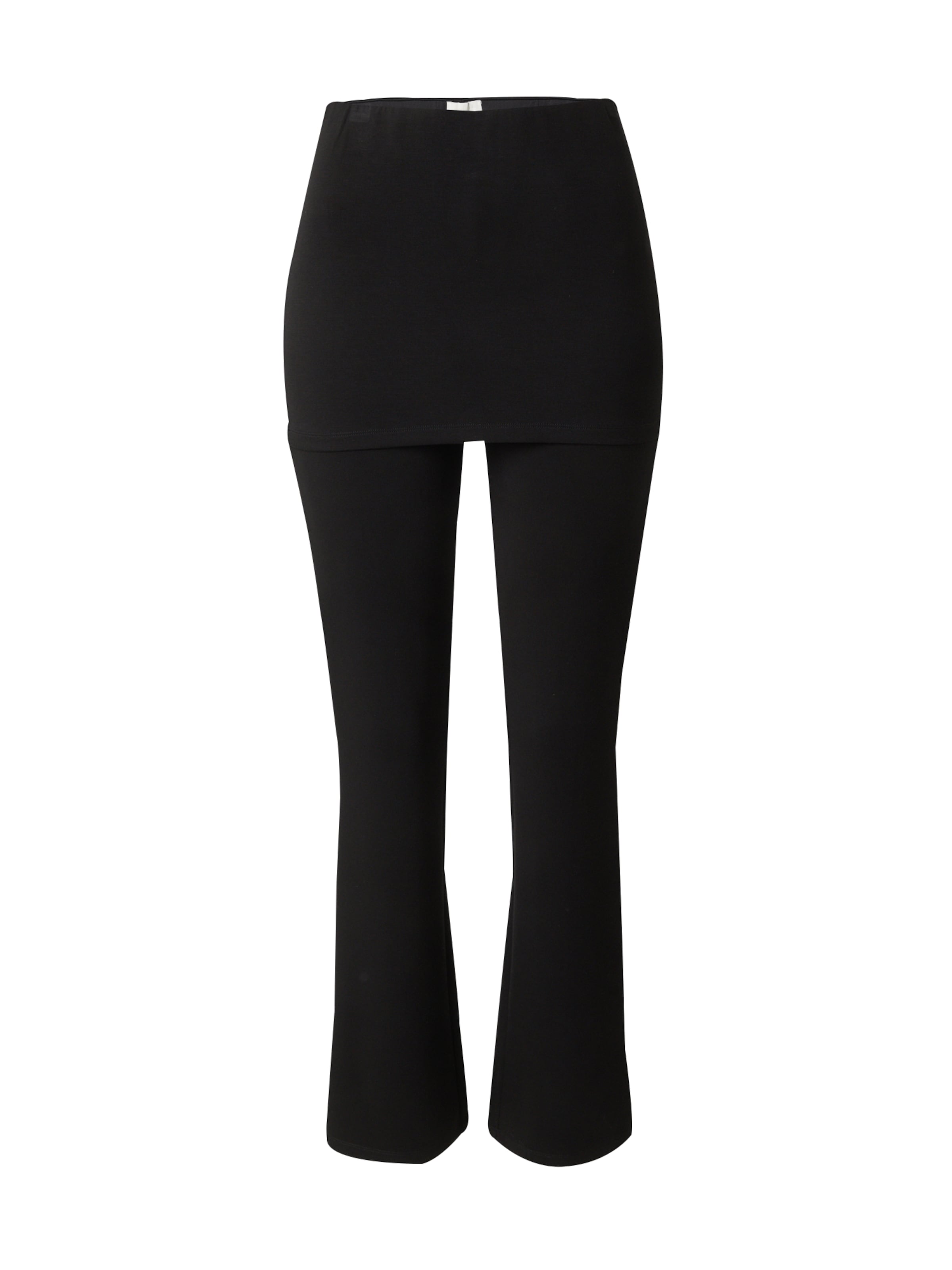 LeGer by Lena Gercke Bootcut Παντελόνι 'Mailin' σε μαύρο: μπροστά