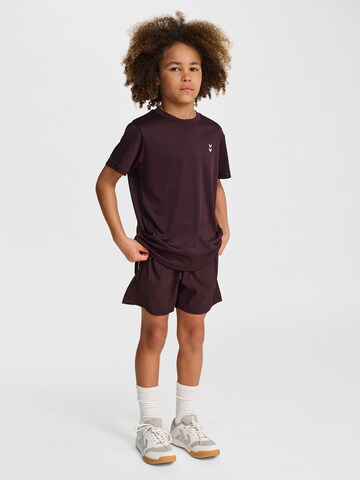 Hummel Funktionsshirt 'Pulse' in Braun