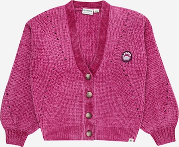 GARCIA Knit Cardigan in Pink: front
