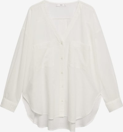 MANGO Blouse 'Lua' in mottled white, Item view