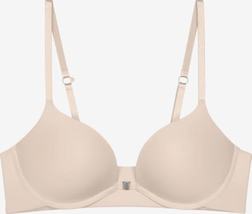 TRIUMPH Biustonosz 'Pure Micro WHUF' w kolorze beżowy: przód