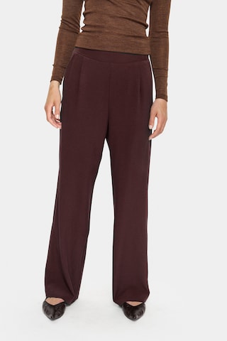 Loosefit Pantalon à pince 'Celest' SAINT TROPEZ en marron
